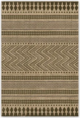 Produktbild von Vinylteppich mit ethnischem Muster 140 x 198