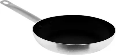 Produktbild von Edelstahl-Bratpfanne mit Antihaftbeschichtung - Induktionsgeeignet ø30 cm