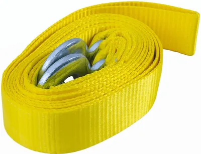 Obrázok produktu pre Ťažné lano s hákmi ťažný popruh UNITRAILER 4,5m/50mm/5t žltý