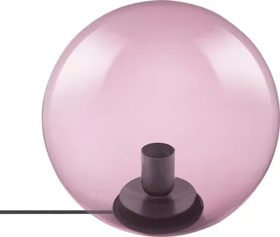 Produktbild von Ledvance Vintage 1906 Tischleuchte Bubble Table Pink Glas Kugel Ø25cm max. 40W E27