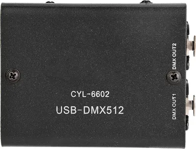 Zdjęcie produktu dla 512-kanałowy moduł dekodera USB do DMX DMX512 LED Light DMX Stage Lighting Controller Channels Decoder Module