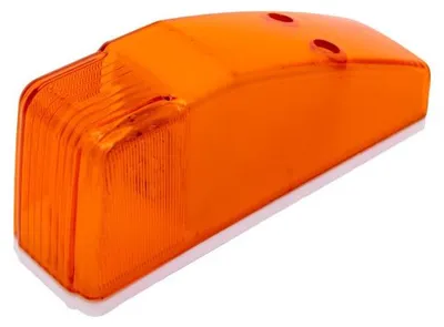 Productafbeelding van LED-positielamp, oranje-geel, voor vrachtwagencabines, 12V–24V, voor montage aan het plafond, 14 x 4 x 6 cm