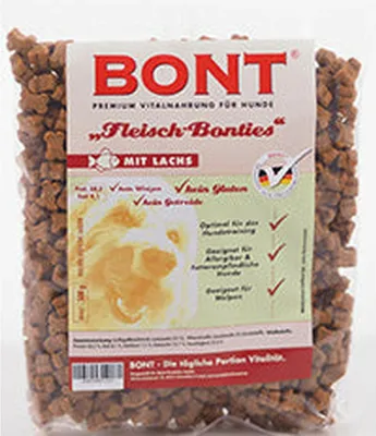 Produktbild von Fleisch-Bonties Lachs 500g
