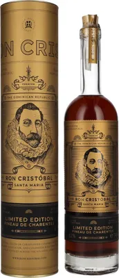 Image de Ron Cristóbal Santa Maria Pineau de Charentes Limited Edition 42% Vol. 0,7l en boîte cadeau
