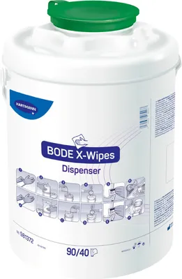 Productafbeelding van Bode X-Wipes doekdispenser, groen, 1 stuk