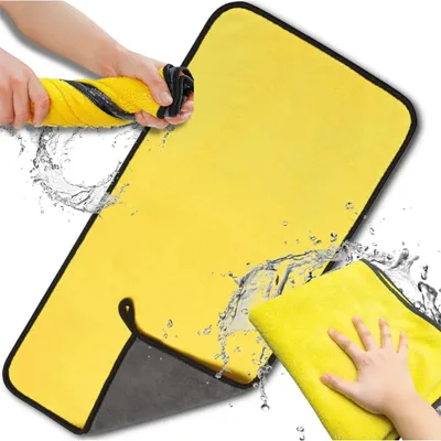Produktbild von Mikrofasertuch 100x50 cm fürs Auto, Reinigungstuch und Trockentuch