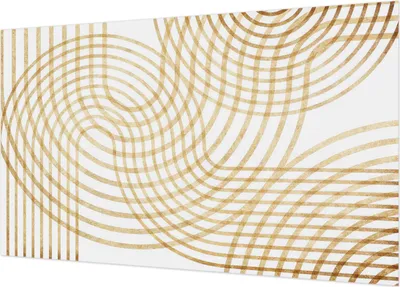 Produktbild von Selbstklebende Fototapete - Wandbilder für Wohnzimmer - 416x254 - Dekorative Wandfolie - Modernes Design für Wanddekoration - Tapeten für Innenräume - Geometrische Webmuster