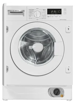 Produktbild von Bosch Serie 4 WKD28260ES, Frontlader, Integriert, Weiß, Links, Weiß, Drehregler, Berührung