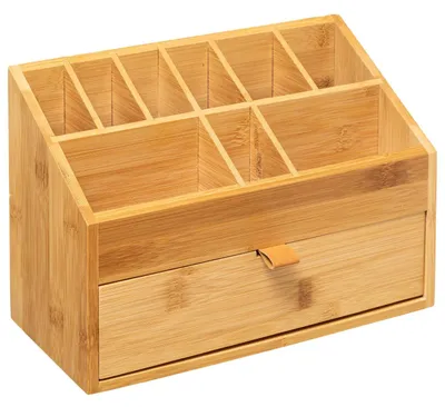 Obrázok produktu pre Bambusový organizér so zásuvkou 5Five 4666, 26 cm