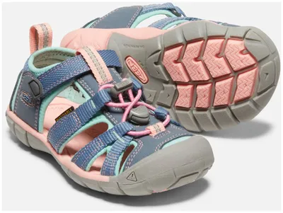Produktbild von Keen Seacamp II Cnx Jüngere Kinder Flint Stone/Ocean Wave Größe EU 31