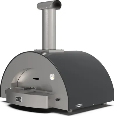 Produktbild von Alfa Forni Classico 4 Pizze Hybrid Schiefer Grau