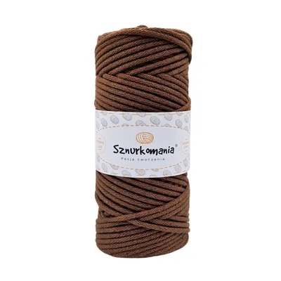 Produktbild von Baumwollkordel mit einem Kern 3mm 100m, Makrameegarn, Makrameekordel, Häkelkordel, Makrameekordel, Naturgarn, 3mm Kordel, geflochtene Baumwollkordel,