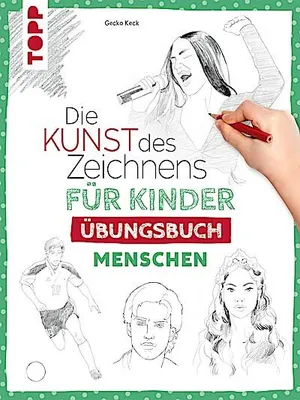 Immagine prodotto di Die Kunst des Zeichnens für Kinder Übungsbuch - Menschen