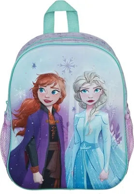 Produktbild von Undercover Rucksack Disney Frozen 3D Kinderrucksack mit Anna und Elsa
