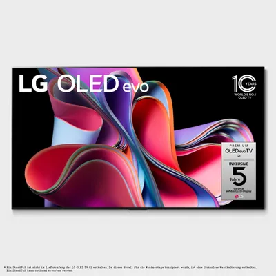 Produktbild von LG OLED83G39  4K-Fernseher     HDR  3.840 x 2.160 Pixel  83 Zoll