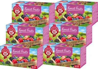 Zdjęcie produktu dla Herbatka owocowa TEEKANNE Świat Owoców Owoce Leśne 20 torebek x 2,50g