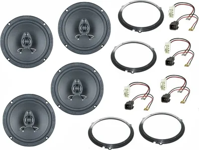 Produktbild von Ground Zero Boxen Set für Ford C-Max Bj 10-19  Tür vorne hinten 240 Watt