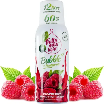 Zdjęcie produktu dla Koncentrat FruttaMax Malina Light, Syrop do Saturatora 500 ml