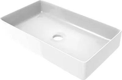 Immagine prodotto di Lavabo da bagno in Vetroceramica senza troppopieno, bianco lucido, 606 x 356 mm