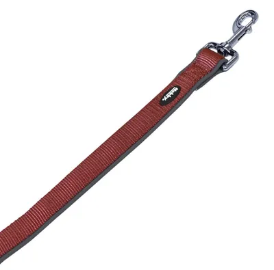 Produktbild von Nobby 80525-12 Leine Classic Preno Bordeaux L: 120 cm, B: 15/20 mm