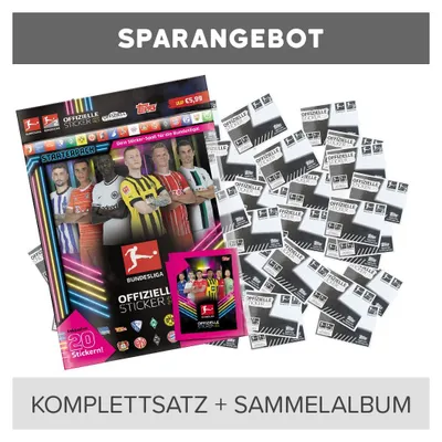Produktbild von Topps Bundesliga Sammelsticker 2022/23 - Komplettsatz + Album