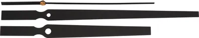 Produktbild von creativ company Uhrzeiger Set mit Sekundenzeiger 3 bis 10 cm für DIY Uhren Stabform - Gerade