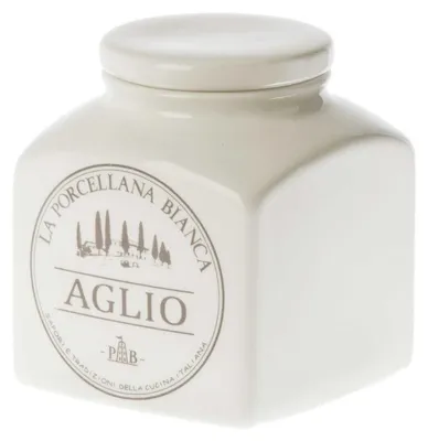 Zdjęcie produktu dla La Porcellana Bianca - Pojemnik na czosnek 500 ml Conserva