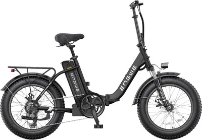 Productafbeelding van Elektrische fiets L20 2.0 - batterij 52V 13AH, 20-inch wielen, mechanische schijfremmen - Zwart