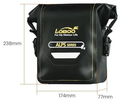 Image de LOBOO Sac étanche 5 L noir