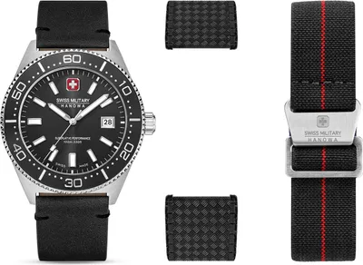 Produktbild von Swiss Military Hanowa NOMAD SMWGB0004901-SET Herrenarmbanduhr Mit Wechselband