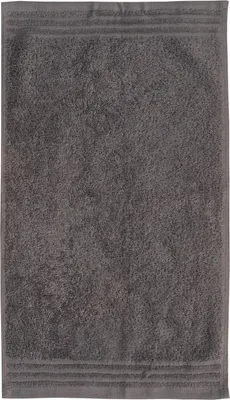 Produktbild von Gästetuch - Anthrazit - Baumwolle - 30 x 50 cm