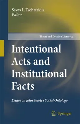 Zdjęcie produktu dla Intentional Acts and Institutional Facts