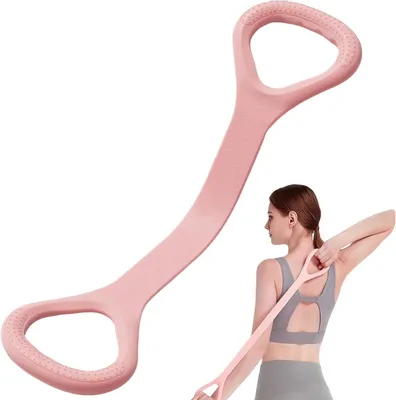 Imagen del producto de Bandas de resistencia en forma de cuerda, 8 unidades, elásticas, para yoga y entrenamiento