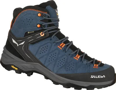 Produktbild von Salewa Ms Alp Trainer 2 Mid Gtx Dark Denim/Fluo Orange Dark Denim/Fluo Orange 10,5
