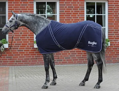 Produktbild von Kerbl Fleecedecke RugBe Classic navy 3297771
