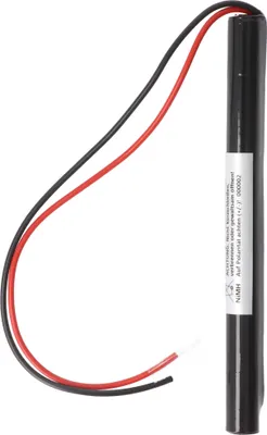 Produktbild von Notleuchtenakku NiMH 3,6V 600mAh L1x3 Micro AAA mit 200mm Kabel