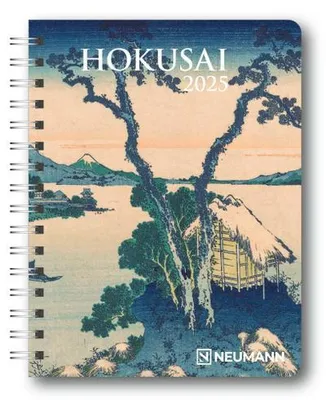 Immagine prodotto di Hokusai 2025 - Agenda - Calendario a libro - Calendario tascabile - Calendario d'arte - 16,5x21,6