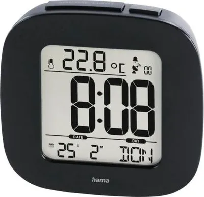 Obrázek produktu pro Hama Cube, Digitální budík, Černá, Micro AAA, 70 mm, 60 mm, 40 mm
