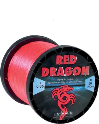 Immagine prodotto di Colmic Red Dragon Monofile Lenze 600 M Rosso 0,400 mm Rosso 0,400 mm