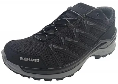 Image de Chaussures de sport Lowa Innox Pro GTX LO pour hommes, chaussures de randonnée, couleur noire, style décontracté