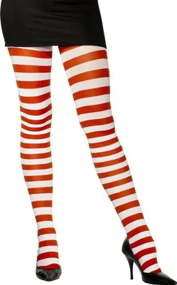 Immagine prodotto di Fever - Divertenti collant con motivo rosso e bianco