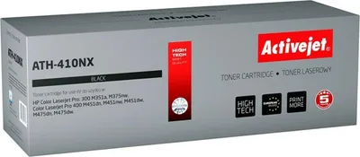 Produktbild von Activejet ATH-410NX Tonerkartusche (Ersatz für HP 305X CE410X; Höchst; 4000 Seiten; schwarz)