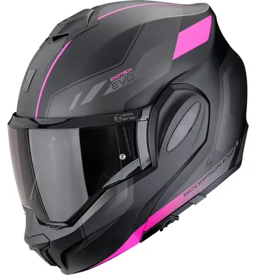 Produktbild von Scorpion Exo-Tech Evo Socius Matt schwarz-pink M