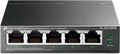 Produktbild von TP-Link 5-Port Gigabit Easy Smart Switch with 4-Port PoE+