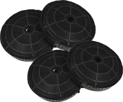 Produktbild von vhbw 4x Aktivkohlefilter kompatibel mit Elica 208355404734 PRF01022, 208355404733 PRF01022, 208355404734 Dunstabzugshaube - 17,2 cm
