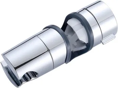Obrázok produktu pre Držiak sprchovej hlavice s otočným uzáverom o 360 stupňov, 1 ks, chróm