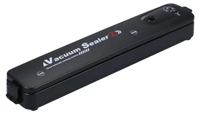 Produktbild von A C100-240 V 90W Vollautomatische elektrische Vakuumfolienversiegelung Verpackungsmaschine Vakuumverpacker Enthalten 10 Taschenbeutel, tragbar fuer die taegliche Kueche zu Hause