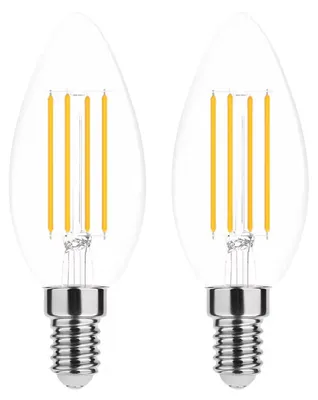 Produktbild von Modee E14 LED Filamentlampe 7W 806lm 2700K Warmweiß 2 Stück
