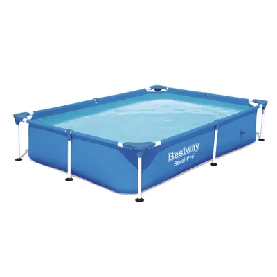 Produktbild von Bestway Steel Pro 56401, 1200 l, Gerahmter Pool, Blau, 10,3 kg