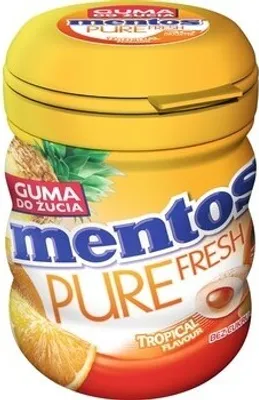 Produktbild von Mentos Pure Fresh Tropical Flasche 60G